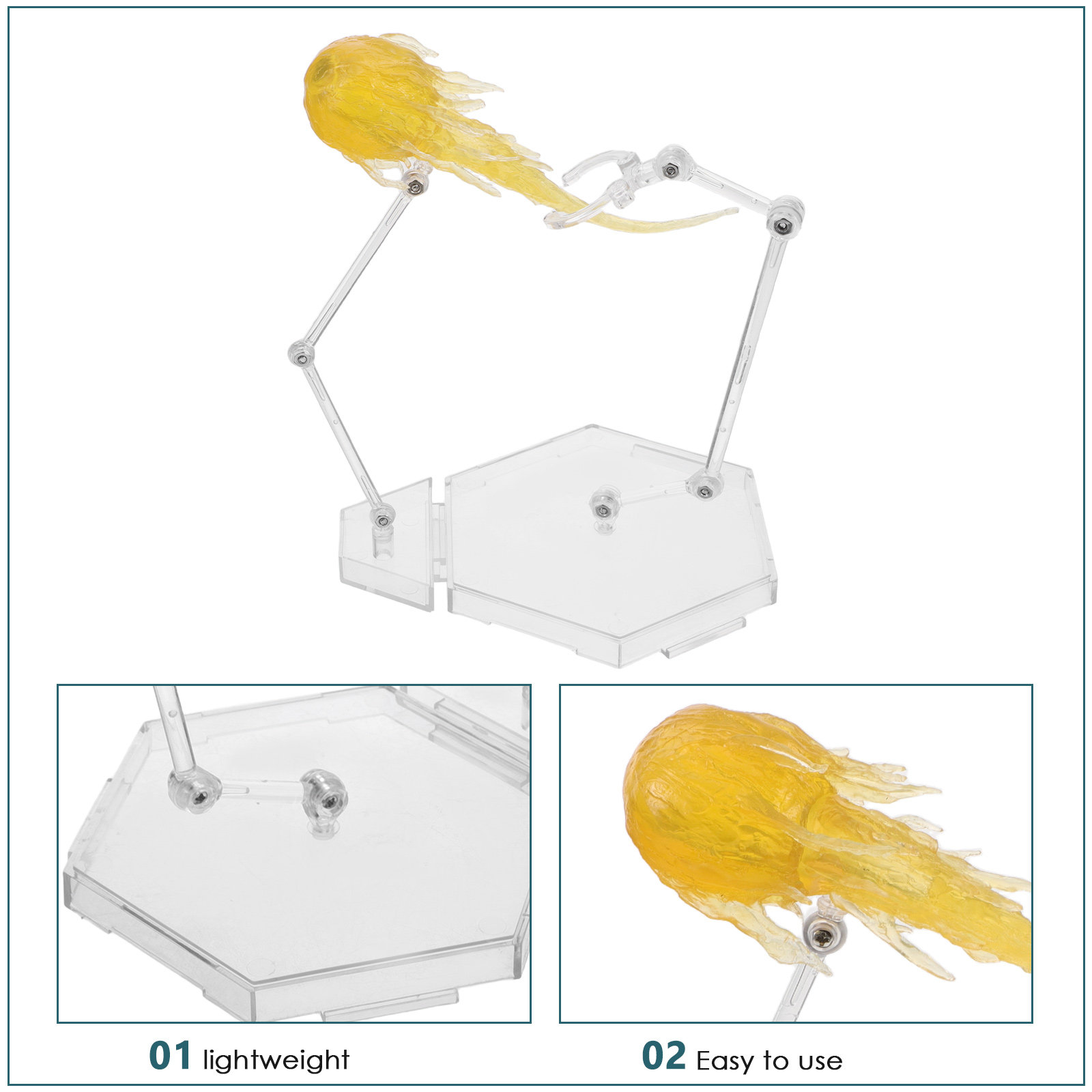 Secure Adjustable Action Figur - огляд і ціна Action Figure Stand