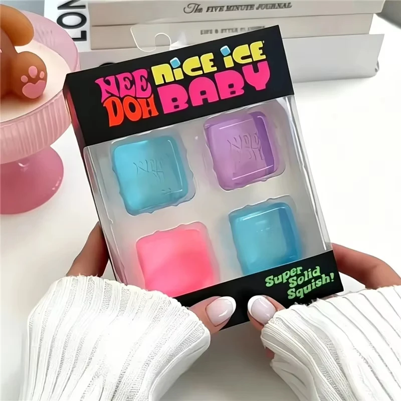 2027New NeeDoh Mini 4 Pack Nic - огляд і ціна Fidget Cube Original