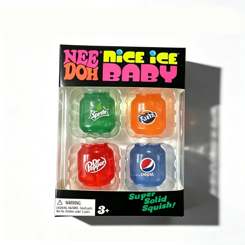 NeeDoh Squeeze Stress Can Mini - огляд і ціна Fidget Cube Original