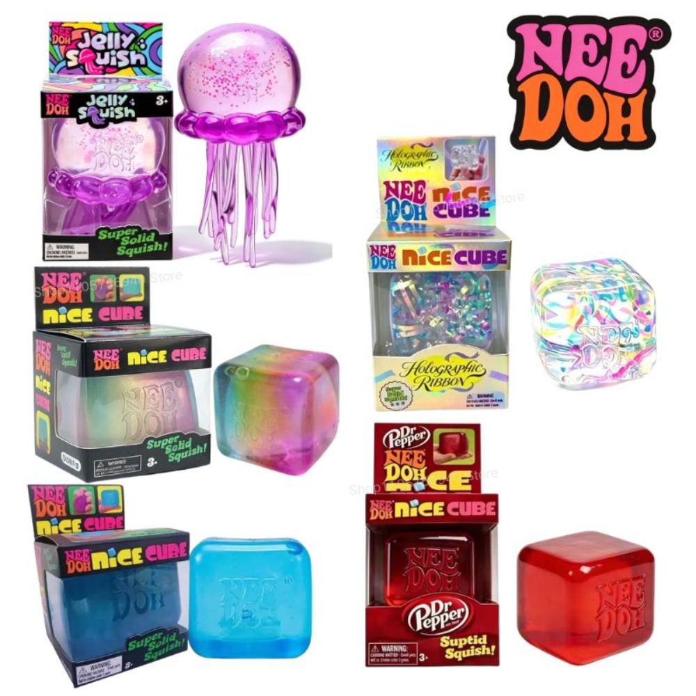Schylling Nee Doh Jellyfish &  - огляд і ціна Fidget Cube Original