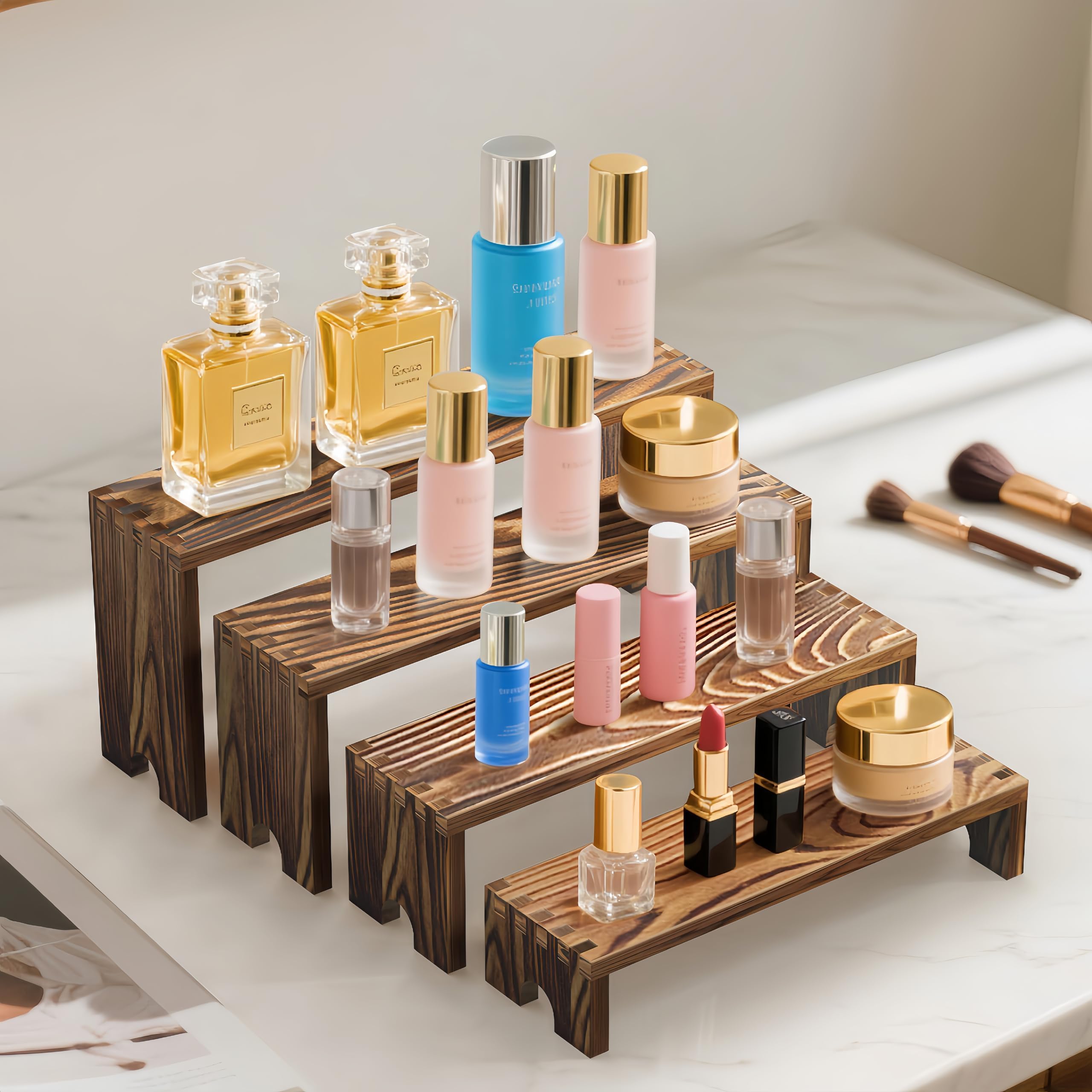 2 Set Wooden Tiered Risers Dis - огляд і ціна Display Risers Set