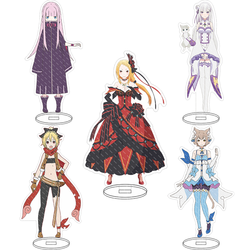 16CM Anime Re:Zero−Starting Li - огляд і ціна Figma Stand Set